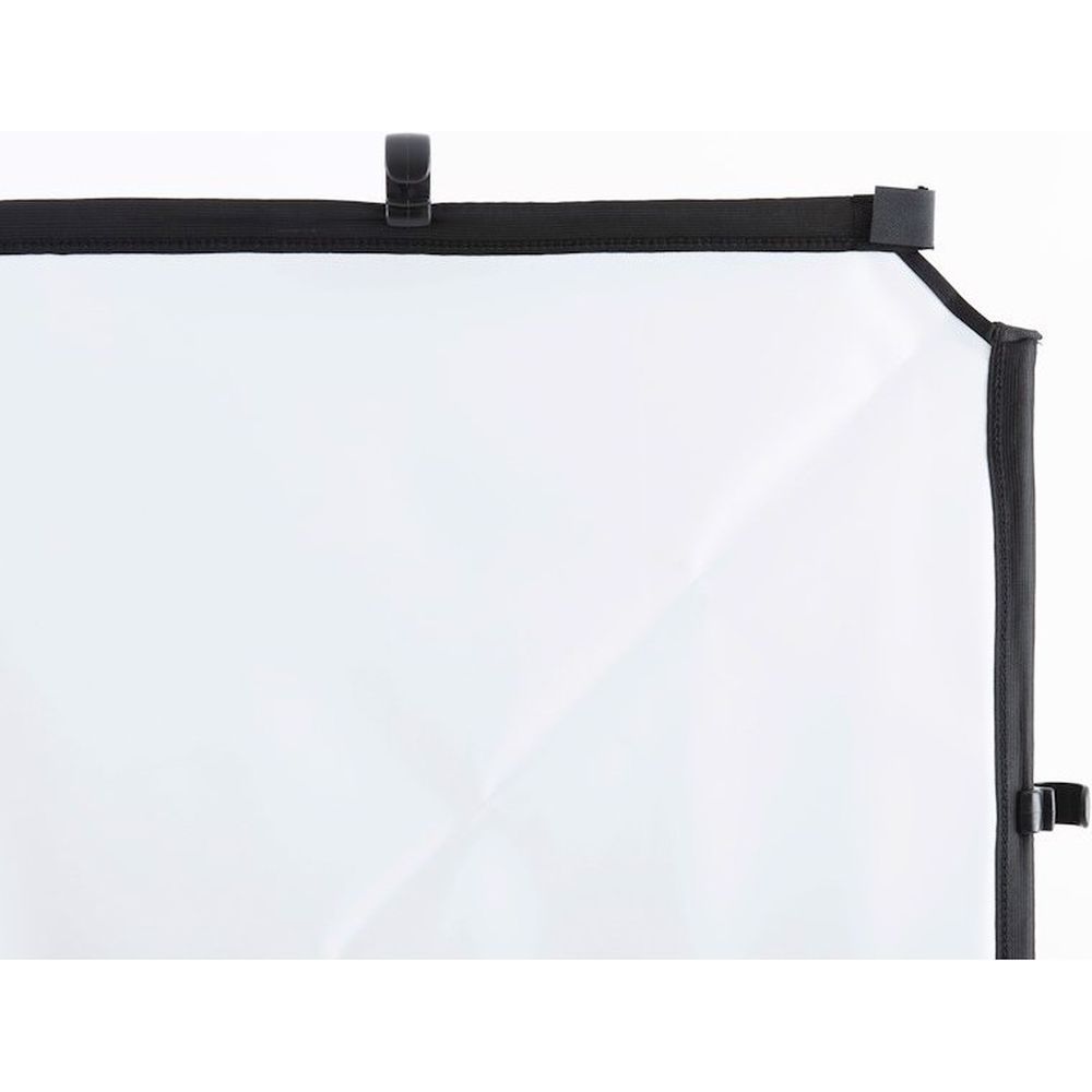 Manfrotto LL LR81121R Skylite Rapid Fabric Small 110x110cm noir/blanc