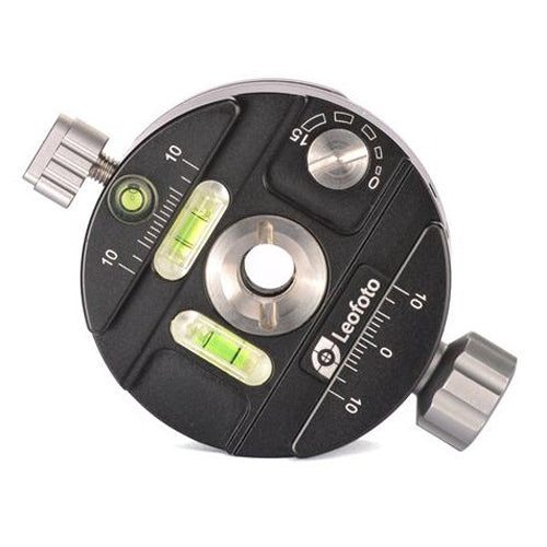 Leofoto PAN-02 + QP70 Quick-Release Pince