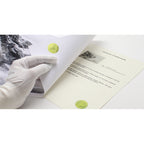 Certificat d'authenticité Hahnemühle A4 Boîte 25 feuilles