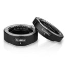 Caruba Set de bagues allonge Fujifilm Chroom (type II)
