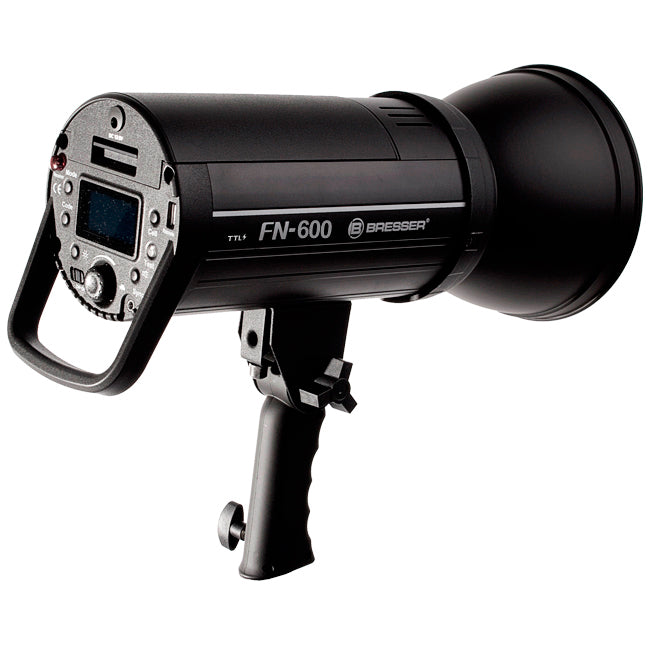 Bresser FN-600 TTL flash Nikon + batterie