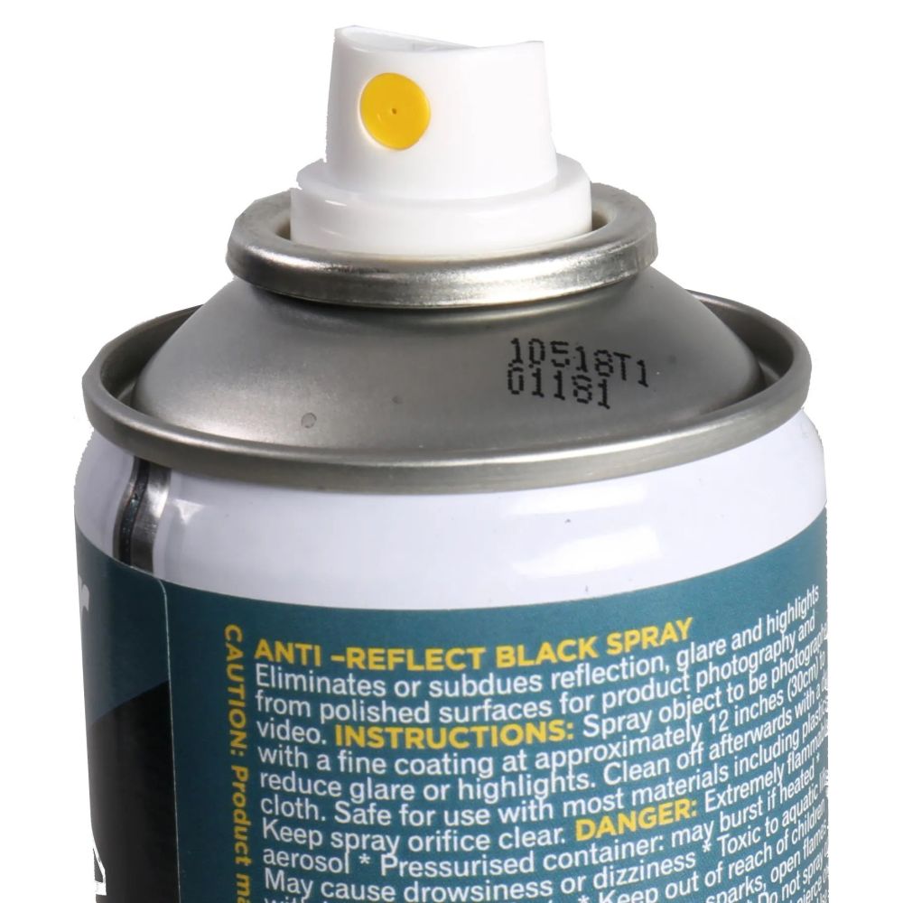 Spray Mat antireflet Kenro pour fond noir