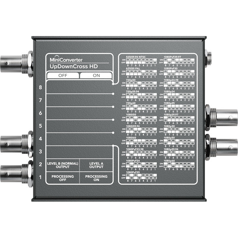 Convertisseur Blackmagic Mini - UpDownCross HD