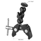 SmallRig 2164 Pince multi-fonctions en forme de crabe avec bras magique à tête sphérique
