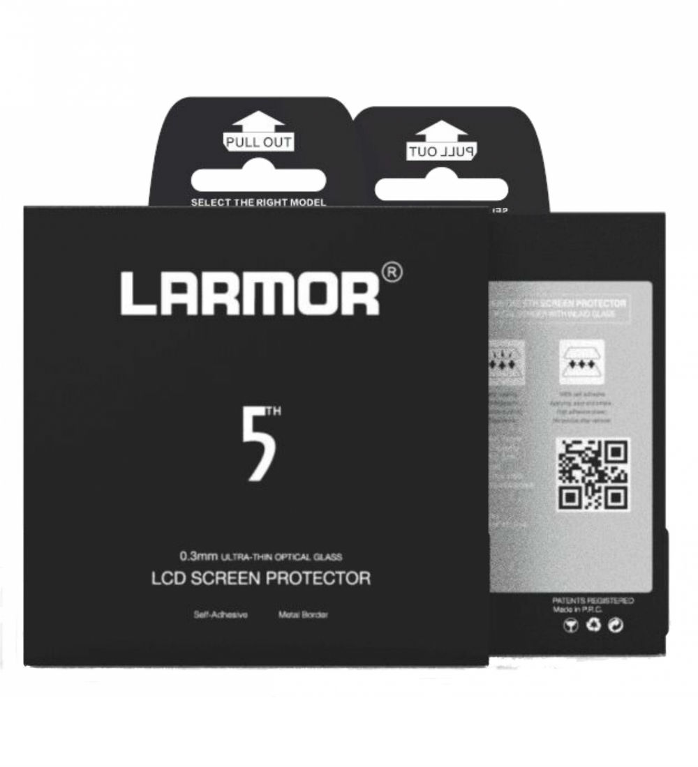 Larmor V Protection d'écran Fujifilm X-T10, X-T20, X-T100,X-E3,X30 Écran+Shade