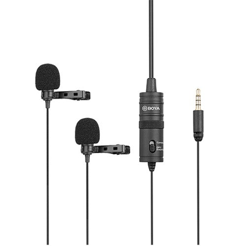 Boya BY-M1DM Microphone Duo Lavalier
