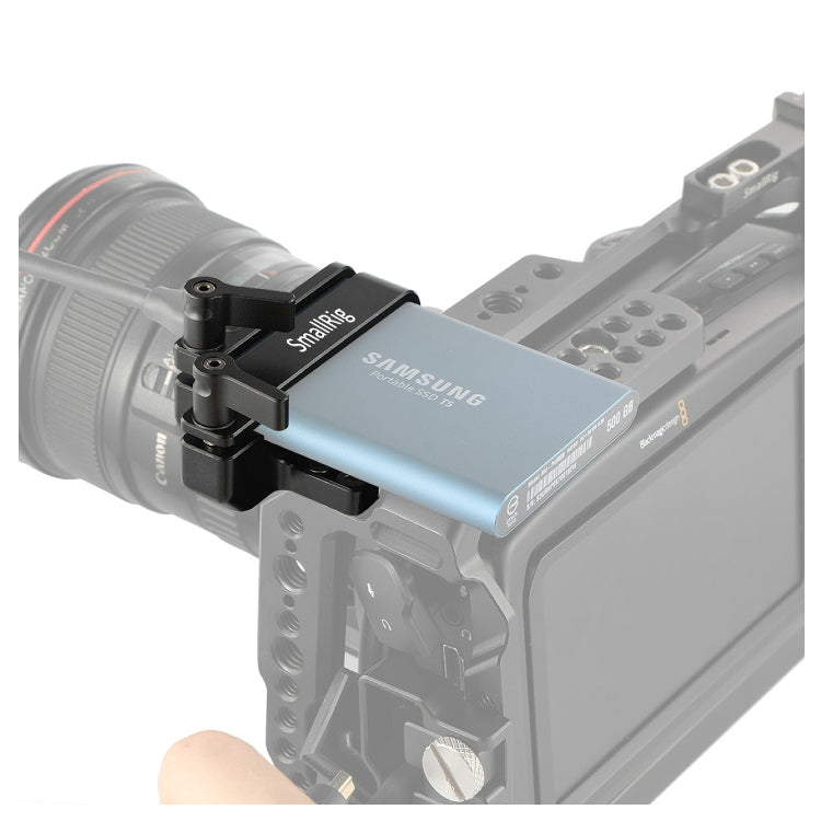 SmallRig 2245B Support pour Samsung T5 SSD BMPCC 4K/6K et Z CAM