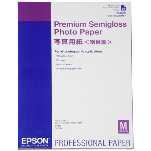 Epson Premium Semigloss Photo A2 25 feuilles