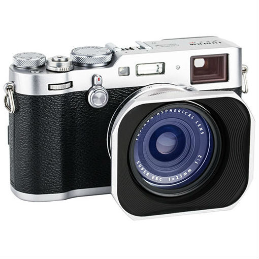 JJC LH JX100FII Lens Hood Silver