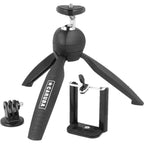 Caruba Orbit15 Mini Trépied Incl. Support Téléphone & Support GoPro