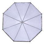 Caruba Parapluie réflecteur Blanc + couverture noire 153cm