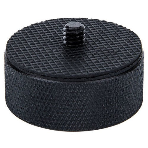 Vis adaptateur Caruba 1/4"M 3/8"F avec poignée en métal et couvercle en caoutchouc