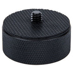 Vis adaptateur Caruba 1/4"M 3/8"F avec poignée en métal et couvercle en caoutchouc