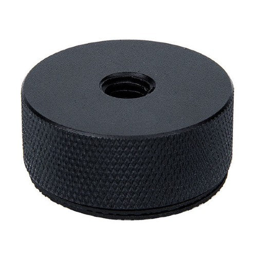 Vis adaptateur Caruba 1/4"M 3/8"F avec poignée en métal et couvercle en caoutchouc