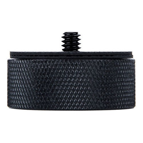Vis adaptateur Caruba 1/4"M 3/8"F avec poignée en métal et couvercle en caoutchouc