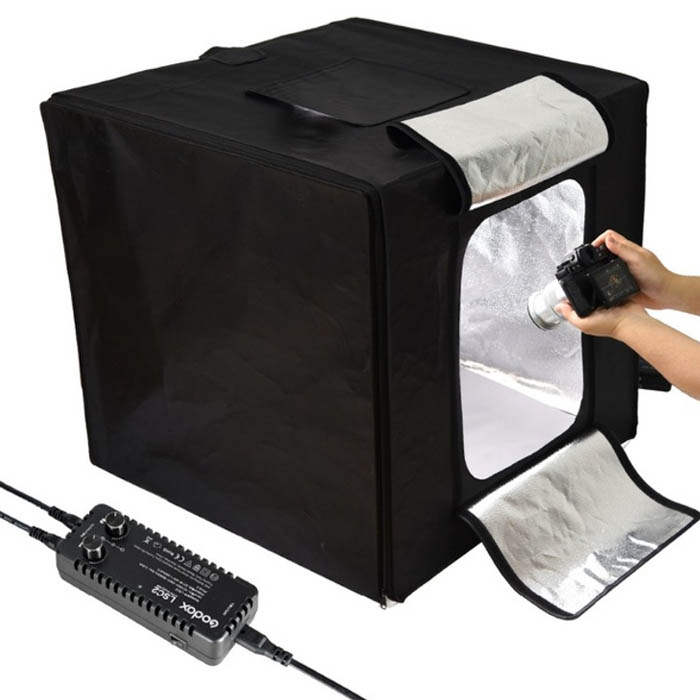 Godox Portable Mini studio LED double lumière L40x40x40cm