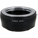 Fotodiox Objectif Adaptateur de monture - Minolta Rokkor (SR / MD / MC) SLR Objectif sur Sony Alpha E-Mount (MD-SnyE)