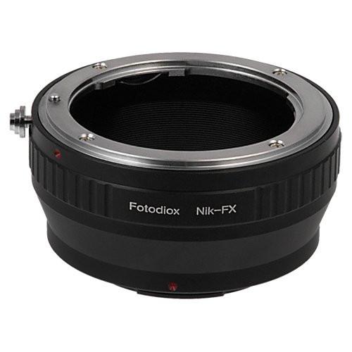 Fotodiox Adaptateur de monture d'objectif - Objectif à monture Nikon F vers monture Fujifilm série X (NikF-FXRF)