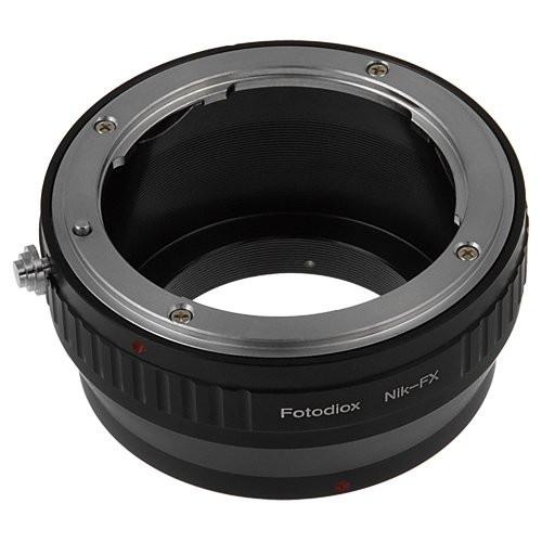 Fotodiox Adaptateur de monture d'objectif - Objectif à monture Nikon F vers monture Fujifilm série X (NikF-FXRF)
