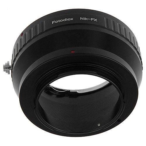 Fotodiox Adaptateur de monture d'objectif - Objectif à monture Nikon F vers monture Fujifilm série X (NikF-FXRF)