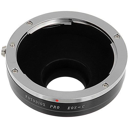 Fotodiox Pro Adapteur de Montage Canon EOS (EF / EF-S) D/SLR Objectif à C-Mount (1" Vis Monture) Cine & CCTV (EOS-C-Pro)