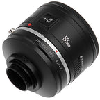 Fotodiox Pro Adapteur de Montage Canon EOS (EF / EF-S) D/SLR Objectif à C-Mount (1" Vis Monture) Cine & CCTV (EOS-C-Pro)