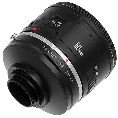 Fotodiox Pro Adapteur de Montage Canon EOS (EF / EF-S) D/SLR Objectif à C-Mount (1" Vis Monture) Cine & CCTV (EOS-C-Pro)