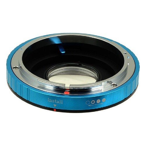 Fotodiox Pro Adaptateur de monture d'objectif - Objectif Canon FD & FL 35mm SLR vers monture Nikon F (avec molette de contrôle d'ouverture intégrée) (FD-NikF-Pro)