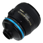 Fotodiox Pro Objectif Adaptateur Nikon F Monture G-Type D/SLR Objectif vers C-Mount (1" Vis Monture) Cine & CCTV (avec Built-In Aperture Control Dial) (NikG-C-Pro)
