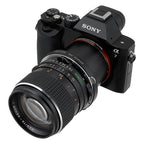 Fotodiox Pro Objectif Adaptateur de monture - Mamiya 645 (M645) Monture Objectifs à Sony Alpha E-Mount (M645-SnyE-Pro)