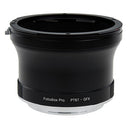 Adaptateur de Monture d'objectif Fotodiox Pro, Pentax 6x7 (P67, PK67) Monture d'objectif SLR vers les Systèmes d'appareil Photo Numérique sans Miroir Fujifilm à Monture G GFX (P67-GFX-Pro)