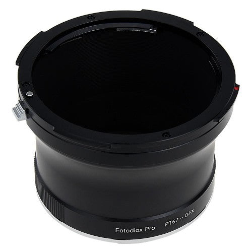 Adaptateur de Monture d'objectif Fotodiox Pro, Pentax 6x7 (P67, PK67) Monture d'objectif SLR vers les Systèmes d'appareil Photo Numérique sans Miroir Fujifilm à Monture G GFX (P67-GFX-Pro)
