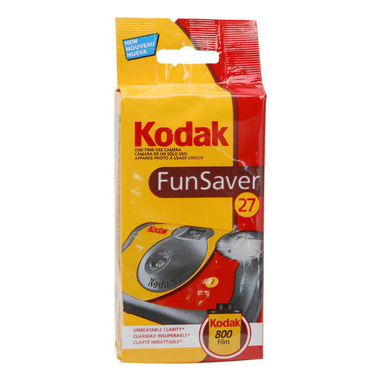 Kodak Fun Saver Flash Camera 27 Iso 800