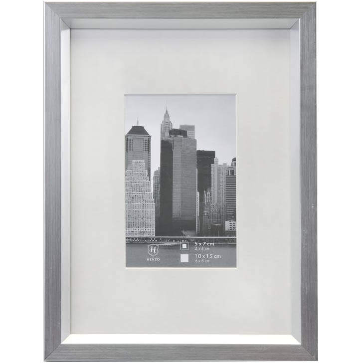 Henzo metallica 10x15 frame grey