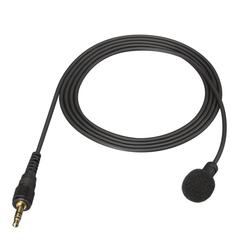 Microphone Cravate à Condensateur Sony Electret de UWP-V1 et UWP-V6, Omnidirectionnel (ECM-V1BMP)