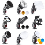 Bresser BR-SET Set Speedlite Strobist 9 Pièces