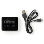 Nedis 2 Ports Répartiteur HDMI Noir
