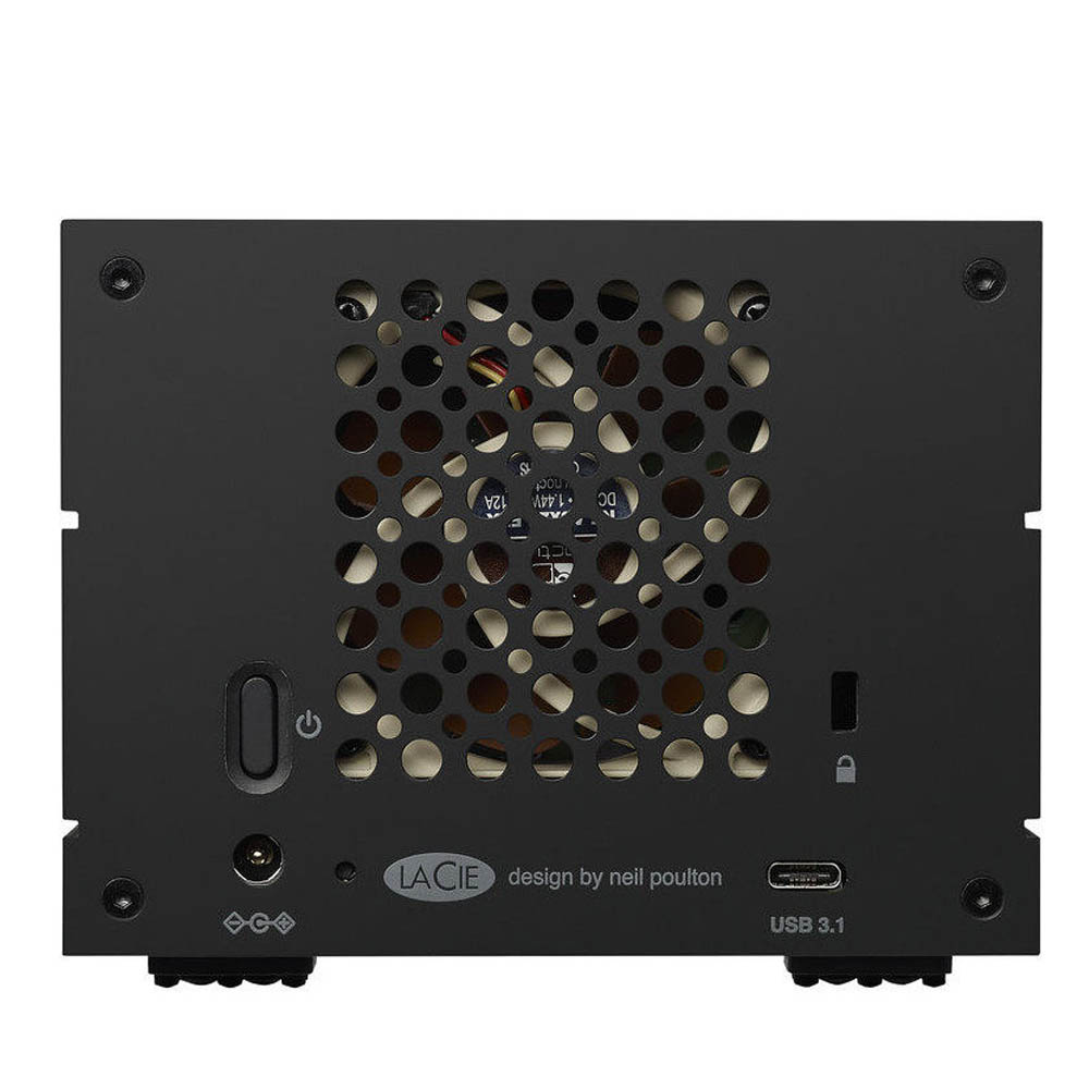LACIE 2big RAID 16 To vers USB-C 3,5 pouces échangeable à chaud Lecteurs IronWolf Pro 7,2 tr/min + 5 ans de récupération de données