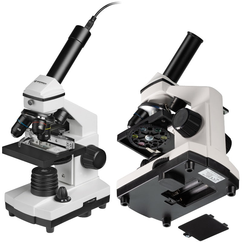 Bresser Biolux NV 20x-1280x Microscope avec caméra USB HD