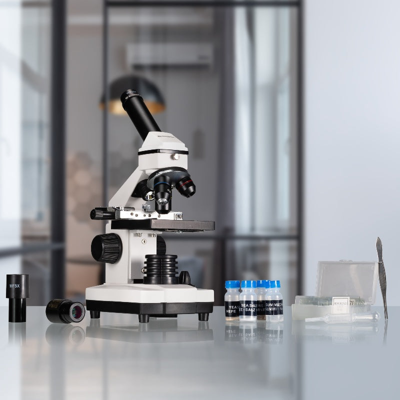 Bresser Biolux NV 20x-1280x Microscope avec caméra USB HD