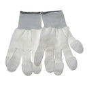 Caruba Gants de nettoyage antistatiques Blanc