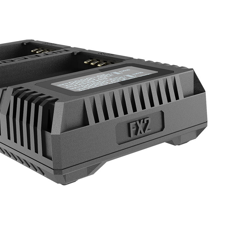 Double chargeur Nitecore FX2 Pro pour Fujifilm NP T125
