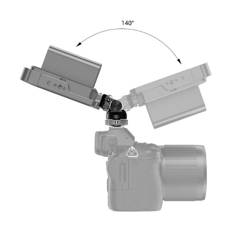 Support de moniteur pivotant et inclinable SmallRig avec griffe BSE2346