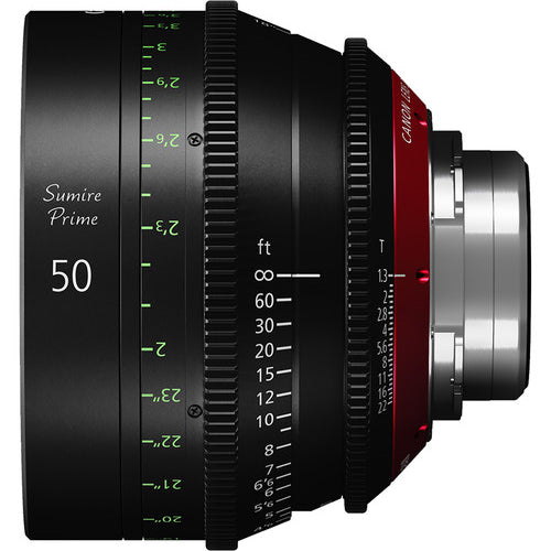 Canon SUMIRE CN-E 50mm T1.3 L F (M) Cine-Servo PL