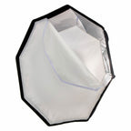 Caruba Quick Assembly Matte Silver Round Softbox 95cm