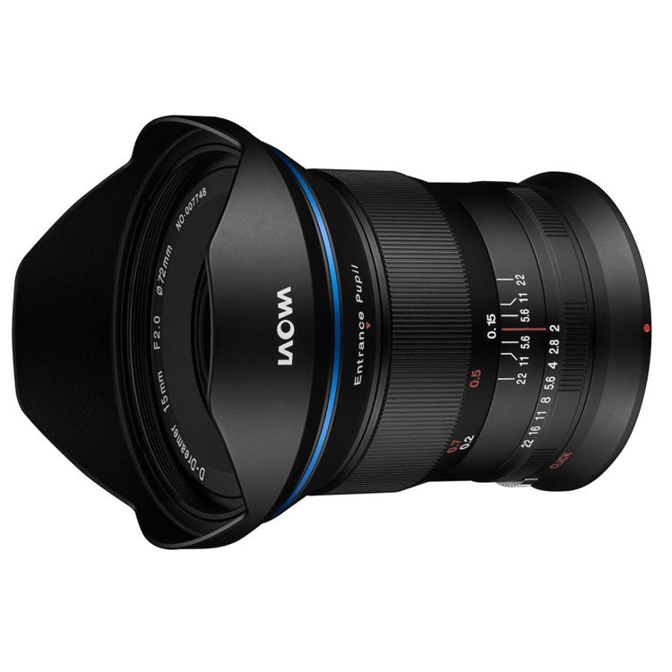 Objectif Venus Optics LAOWA 15mm f / 2 ZERO-D pour Nikon Z