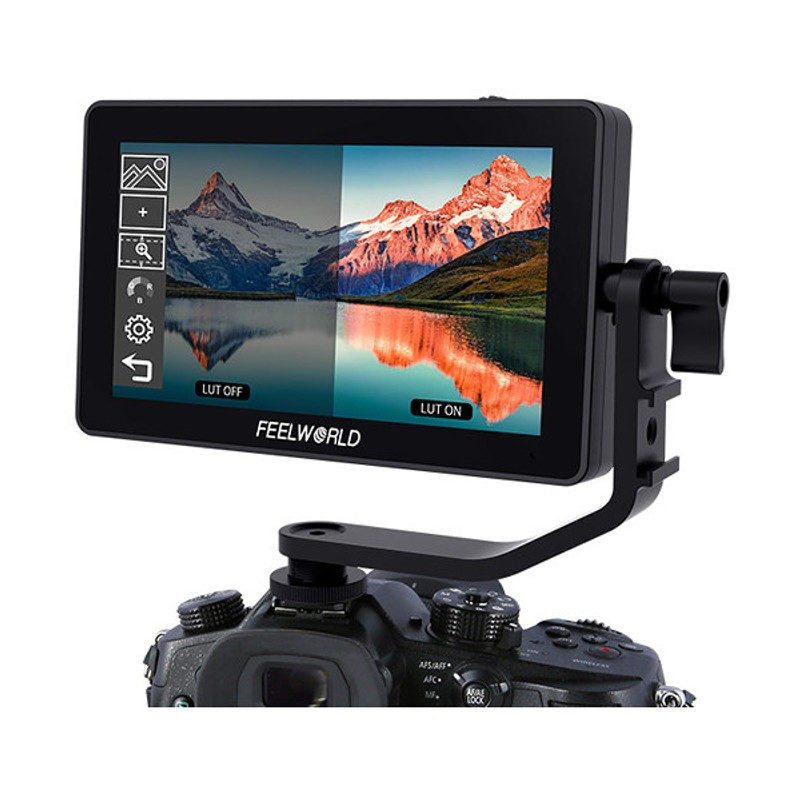 Feelworld Moniteur HDMI F6 Plus à écran tactile 4K de 5,5 po avec LUT
