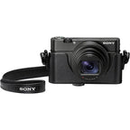 Sony RX100 étui en cuir avec ouverture pour jack micro (LCJRXKB.SYH)