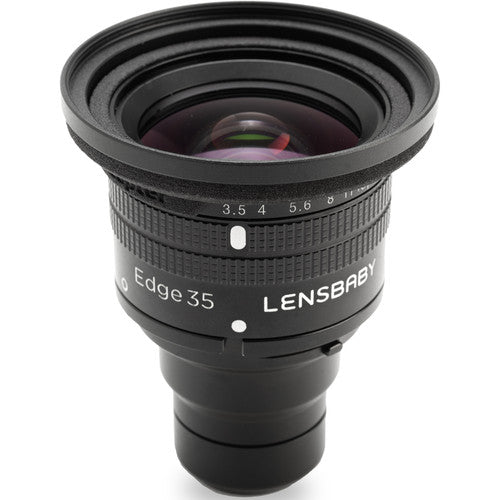 Adaptateur Lensbaby permettant de fixer des filtres de 62mm à l’optique Edge 35