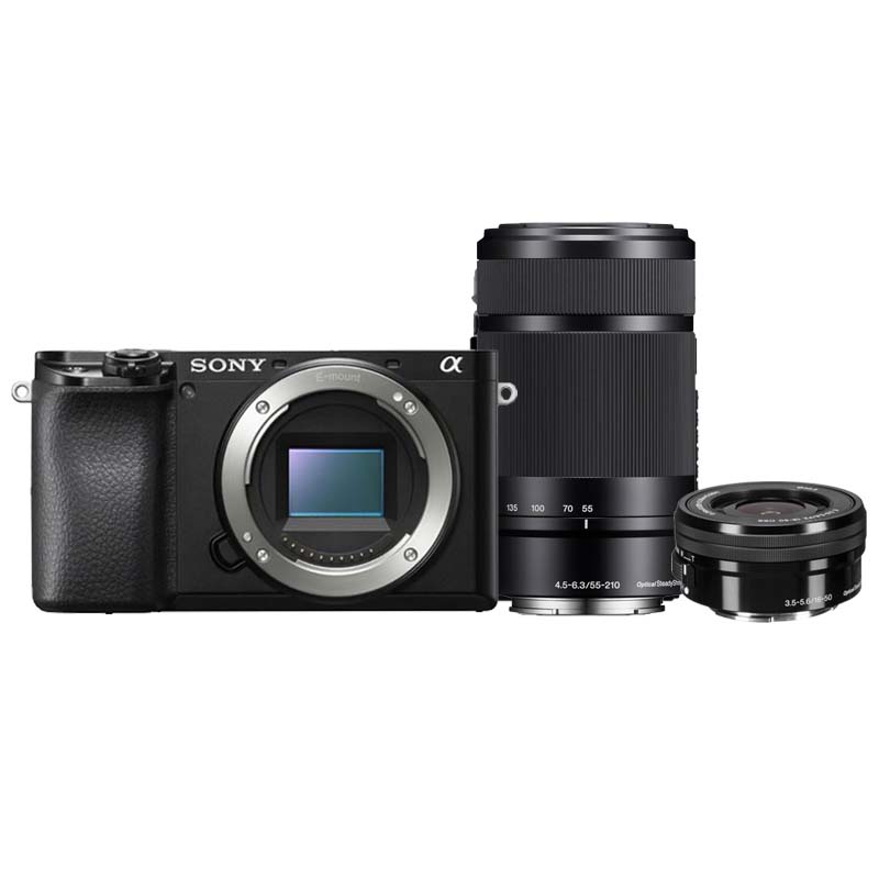 Sony A6100 + 16-50mm + 55-210mm